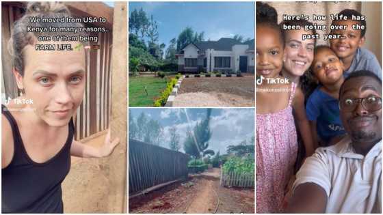 "They are coming back": Oyinbo lady leaves US, follows husband home, they invest their money in agriculture