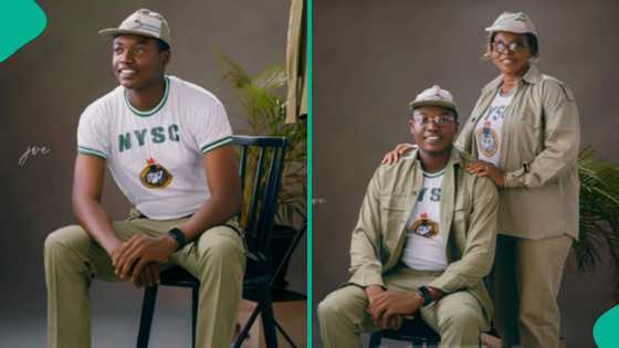 Corps member posted to same state and LGA his mum served in 15 years ago rocks NYSC uniform with her