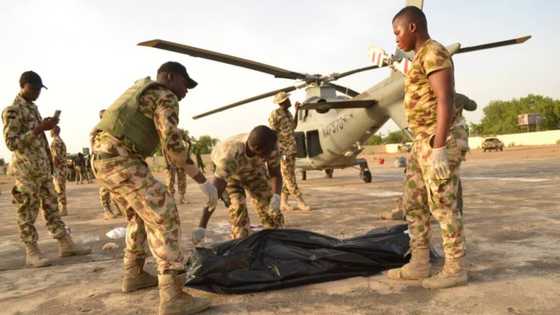 Yadda farfelar jirgin sojin sama ta hallaka babban soja mai suna Umar a Borno