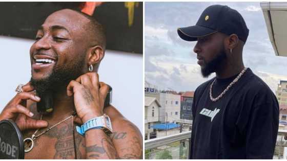 Davido shares prayer in new Instagram post as he celebrates the new year (photos)
