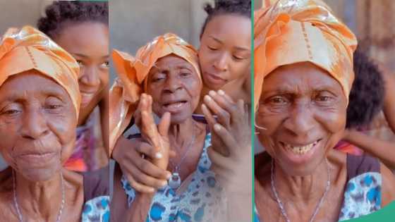 "I don come": Eldery lady announces return to dating scene in video, warns ladies to hide their men