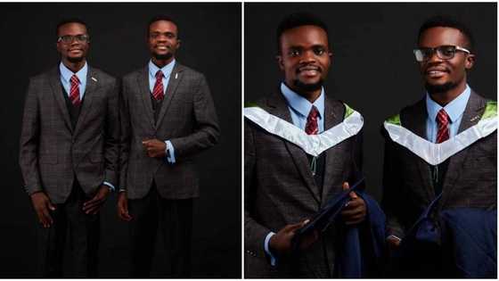 "Kehinde & Taiwo": Nigerian twin brothers bag 1st class in law from University of Ibadan, story goes viral