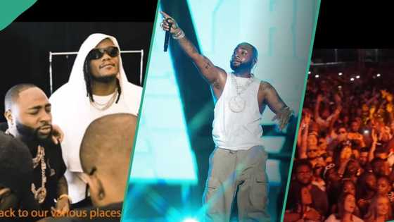 Davido leads prayer as he performs in Australia for the first time, sweet video warms hearts