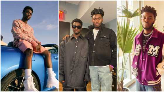 "PH boys In New York": Photos of Omah Lay and Nonso Amadi linking up gets fans hyped