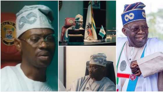 “King of biopic”: Adedimeji Lateef acts as Tinubu in new movie, shares news on president-elect’s 71st birthday