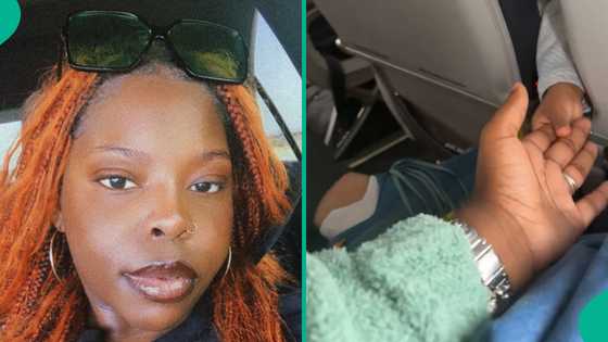 Lady shares her heartwarming experience with baby she met on flight, sparks reactions