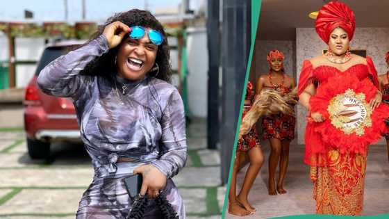 "I don't know her": BlessingCEO shades actress Nkechi Blessing, calls her "werey", clip goes viral