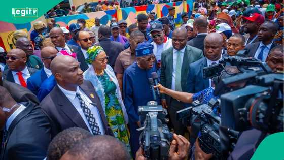 Breaking: Tinubu speaks amid APC presidential primary election