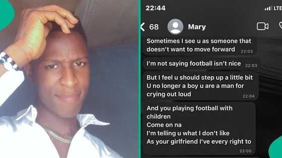 "Poor man pikin dey face issues": Man laments over WhatsApp chat with girlfriend, posts screenshots