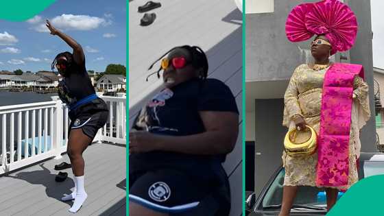 Teni falls heavily on the ground as she attempts 'Up and Grateful' challenge, video goes viral