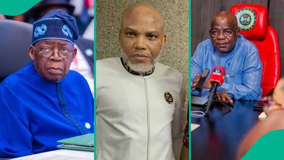 Tinubu, Abia Governor Otti reportedly meet in Aso Rock amid push for Nnamdi Kanu’s release