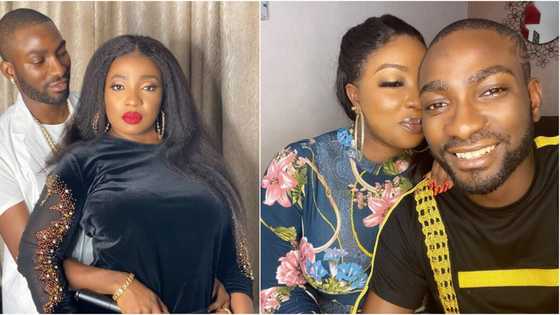 Anita Joseph: Tauraruwar Nollywood ta wallafa bidiyon Mijinta ya na yi mata wanka