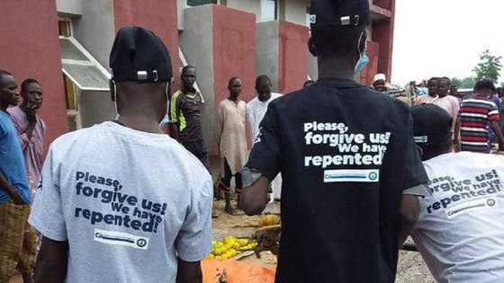 Borno: Tubabbun Yan Boko Haram Sunyi Aikin Tsaftacce Gari A Maiduguri, Sun Roki Mutane Su Yafe Musu