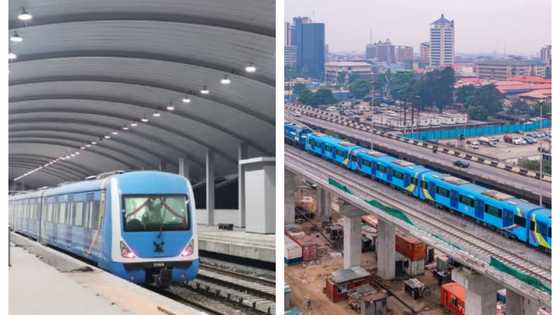 Photos emerge as Sanwo Olu completes rail transport that will convey 200,000 Lagosians daily