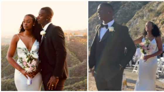 We don't want to run into debt: Couple spend little on wedding, tell invited guests to pay before they eat