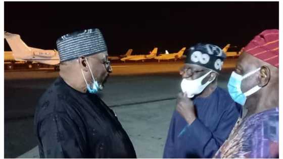 2023: Photos emerge as PDP ex-national chairman meets Tinubu