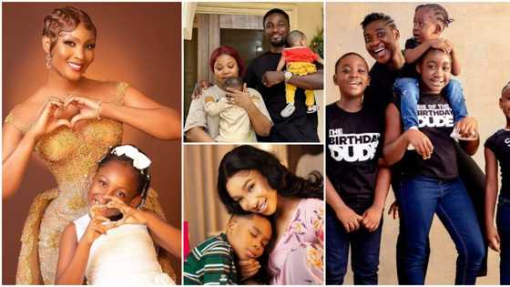 2023 Children's Day: Tonto Dikeh, Adeniyi Johnson, Osas Ighodaro, Mercy Johnson, others sweetly celebrate