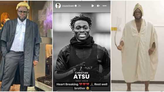 “When I lost my dad, Christian paid my school fees till I graduated”: Dr Craze mourns Ghanaian footballer Atsu