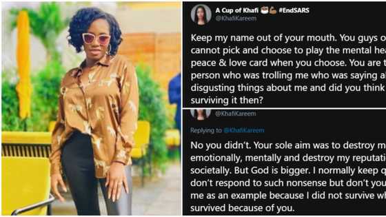 BBNaija's Khafi slams lady who trolled her and called her a survivor