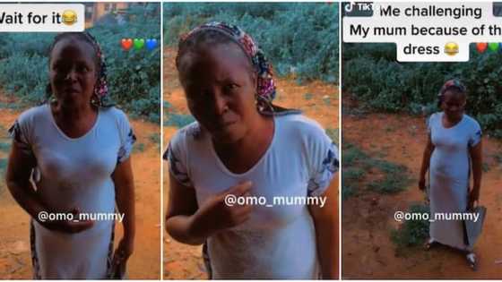 Dan Najeriya Ya Hana Mahaifiyarsa Shiga Gida Saboda Yanayin Shigarta, Bidiyon Ya Haddasa Cece-Kuce