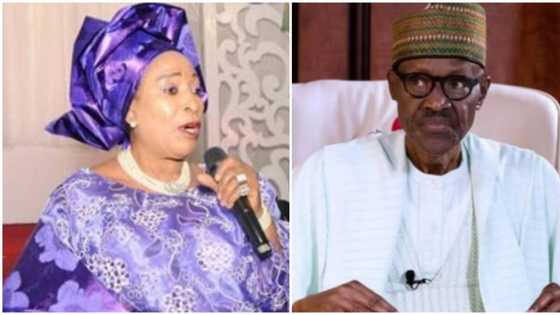 Zaben 2019: Uwar gidan Atiku Abubakar ta kwancewa Buhari zane a kasuwa