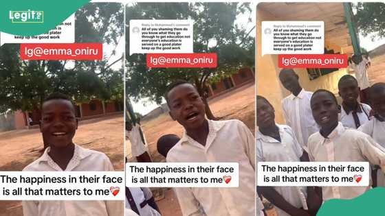 “Future governors even if they can’t speak it”: Boys jubilates on seeing teacher speaking English