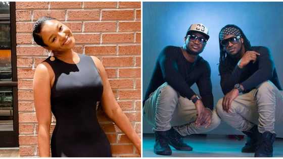 PSquare birthday: I didn't let your coconut heads make me pick sides, Anita Okoye pens sweet note to brothers