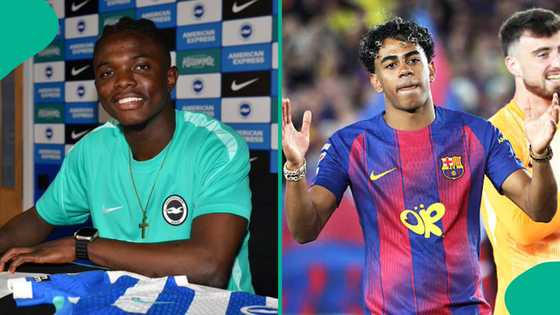 Zadok Yohanna shuts down Lamine Yamal talk, names ex-Man City star as his role model, video
