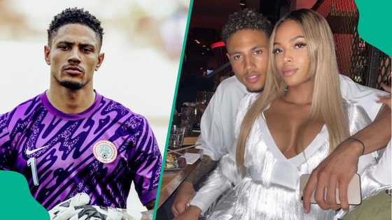 Maduka Okoye: Super Eagles goalkeeper and Dutch girlfriend reconcile after fallout