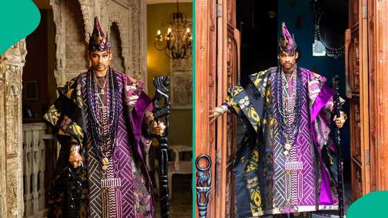 Denrele Edun celebrates 44th birthday with regal photos, fans debate his age: “He doesn’t look it”