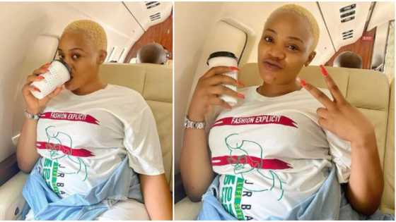 Actress Uche Ogbodo finally confirms pregnancy news with baby bump photos