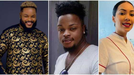 BBNaija: Nigerians react as Maria attacks Whitemoney for saying he once grew his hair to 18 inches