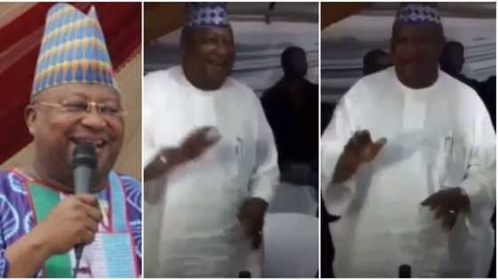 “It runs in their family”: Old video resurfaces of late Isiaka ‘Serubawon’ Adeleke dancing to Davido’s song