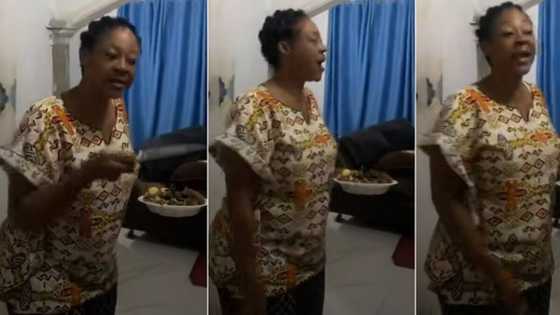 "This girl is dirty": Woman disappointed as son brings lady home to marry, video causes buzz