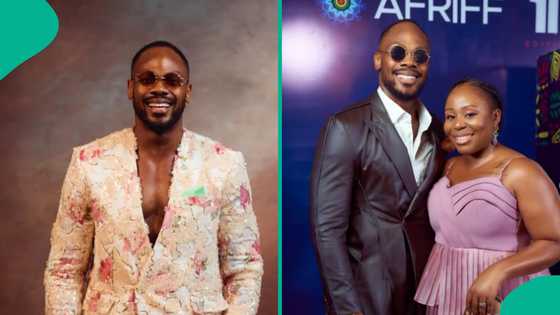 Actor Etim-Effiong speaks on marriage to Toyosi: "Being with an assertive wife was chaotic for me”