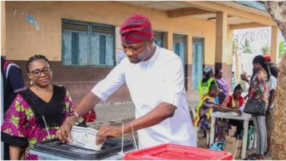 Photos Emerge as PDP Guber Candidate Jandor Joins Queue, Casts Vote in Ojo: Live Updates