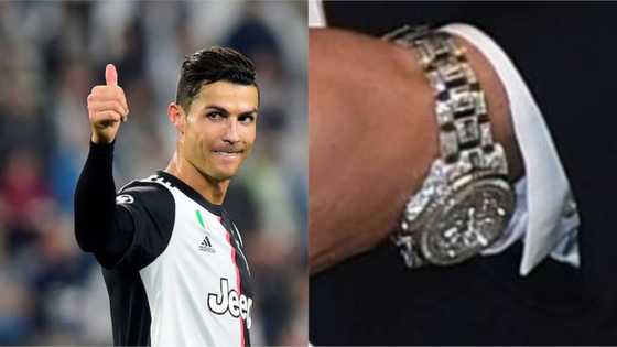 Cristiano Ronaldo wears the most-expensive Rolex watch in history worth £371k