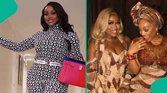 Davido's wife Chioma gushes over her sister's glam look at Zlatan Ibile's wedding