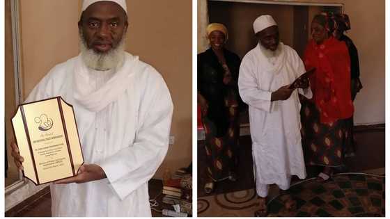 An baiwa Sheikh Gumi lambar yabon Jakadan zaman lafiya a Najeriya