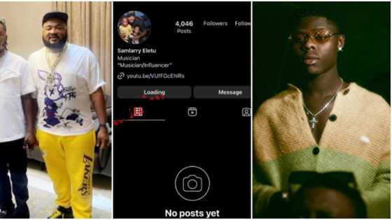 Mohbad: Sam Larry deactivates Instagram page after video of him "assaulting" late singer trends