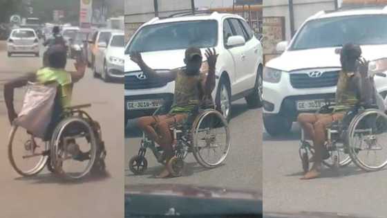 Mixed reactions trail video of disabled man on wheelchair directing traffic in hot sun