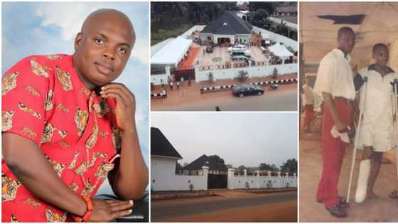 Nigerian man who left the village with nothing in 2007 shows off his new house in beautiful photos