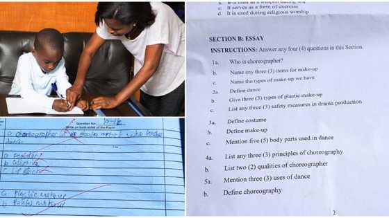 Nigerian mum drags son's teacher online over his harsh marking scheme, shares his JSS1 answer sheet
