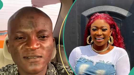 Portable’s 4th baby mama Ashabi reacts to his shaved hair as she celebrates his release from detention