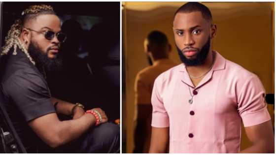 BBNaija: Whitemoney's mother thanks Emmanuel for being a good friend to her son in the house