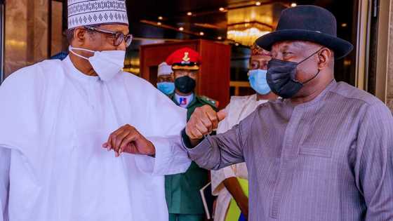 Tsohon Shugaban kasa Goodluck Jonathan ya kai wa Buhari ziyara a Abuja