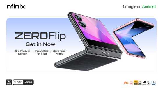 Take your #GRWM to the next level with Infinix ZERO Flip