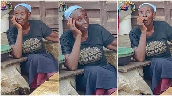 "God bless all our mothers": Old woman who is still hustling by selling fish goes viral, video trends