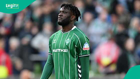 Boniface laments wasted opportunity in Werder Bremen's clash: "See wetin I miss"