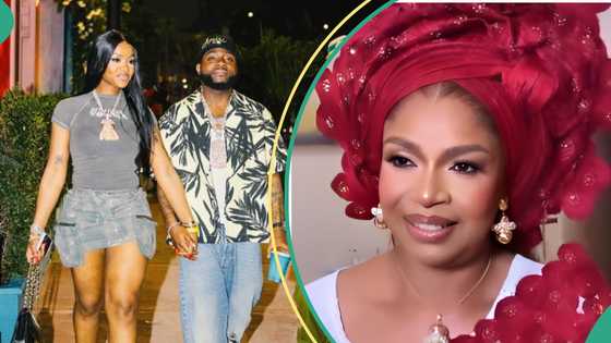 Davido hosts wife Chioma's mother in Bahamas, celebrates her birthday in lavish style, videos trend